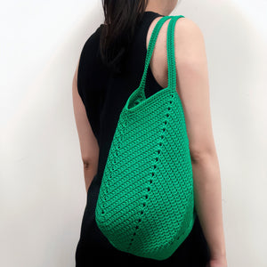 Crochet Granny Bag (Emerald)