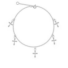 Load image into Gallery viewer, Cross Bracelet - Silver