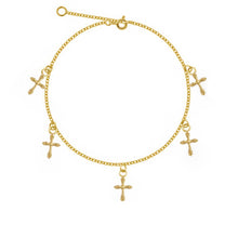 Load image into Gallery viewer, Cross Bracelet - Gold