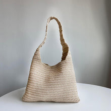 Load image into Gallery viewer, Crochet Hobo Bag