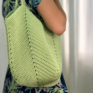 Crochet Granny Bag (Lily Green)