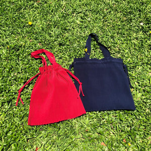 Drawstring Bag Red
