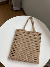 Load image into Gallery viewer, Crochet Olivia Bag - Ovaltine