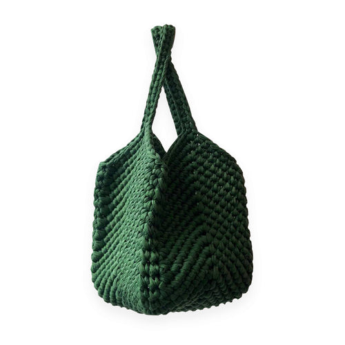 Picotin Green, Crochet Bag, Thailand, Try2