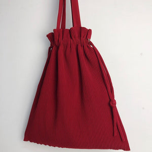 Drawstring Bag Red