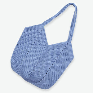 Crochet Granny Bag (Northern Light Blue)